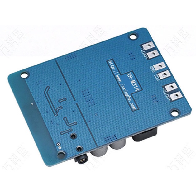 Mô Đun Khuếch Đại Âm Thanh Bluetooth Xh-m314 Tpa3118  2X45W 12V~24V