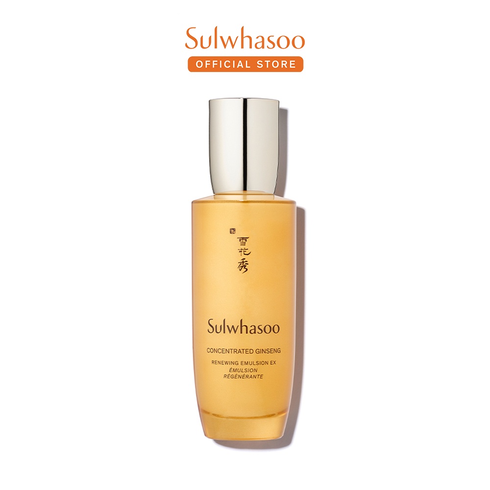 Sữa dưỡng Nhân sâm chống lão hóa da Sulwhasoo Concentrated Ginseng Renewing Emulsion 125ml