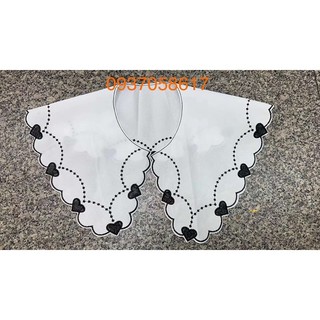 cổ ren đắp ( cổ áo )