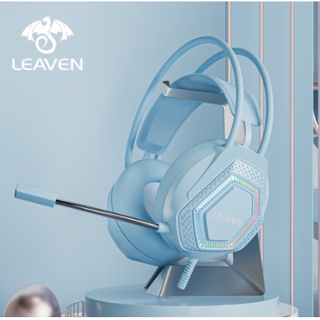 Tai Nghe Gaming LEAVEN G70 Led RGB Âm Thanh 7.1 Bass Cực Căng Âm Thanh Vòm