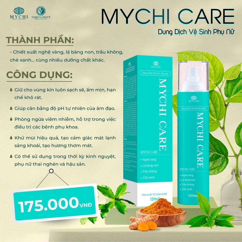 Dung dịch vệ sinh Mychi Care - Phiên bản nâng cấp của Dung dịch vệ sinh Thảo Mộc 37