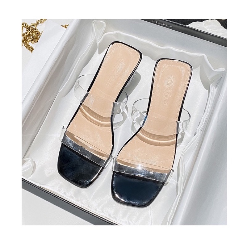 Guốc quai trong size 31-34- QCCC