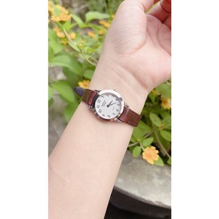 Đồng hồ nữ dây da seiko, citizen