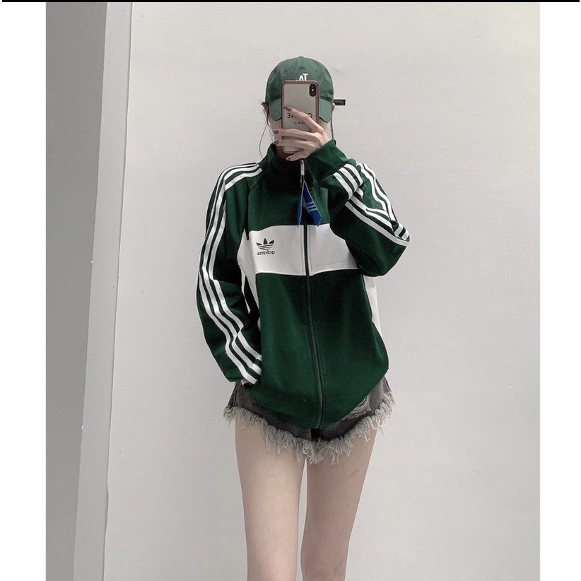 Áo khoác  Adidas nam  nữ from rộng chất umi hàng sịn, áo khoác thể thao hoạ tiết siêu đẹp 488 Shop Hight Bar