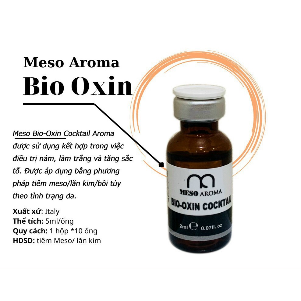 MESO BIOXIN COCKTAIL AROMA - TẾ BÀO GỐC CHÂU ÂU