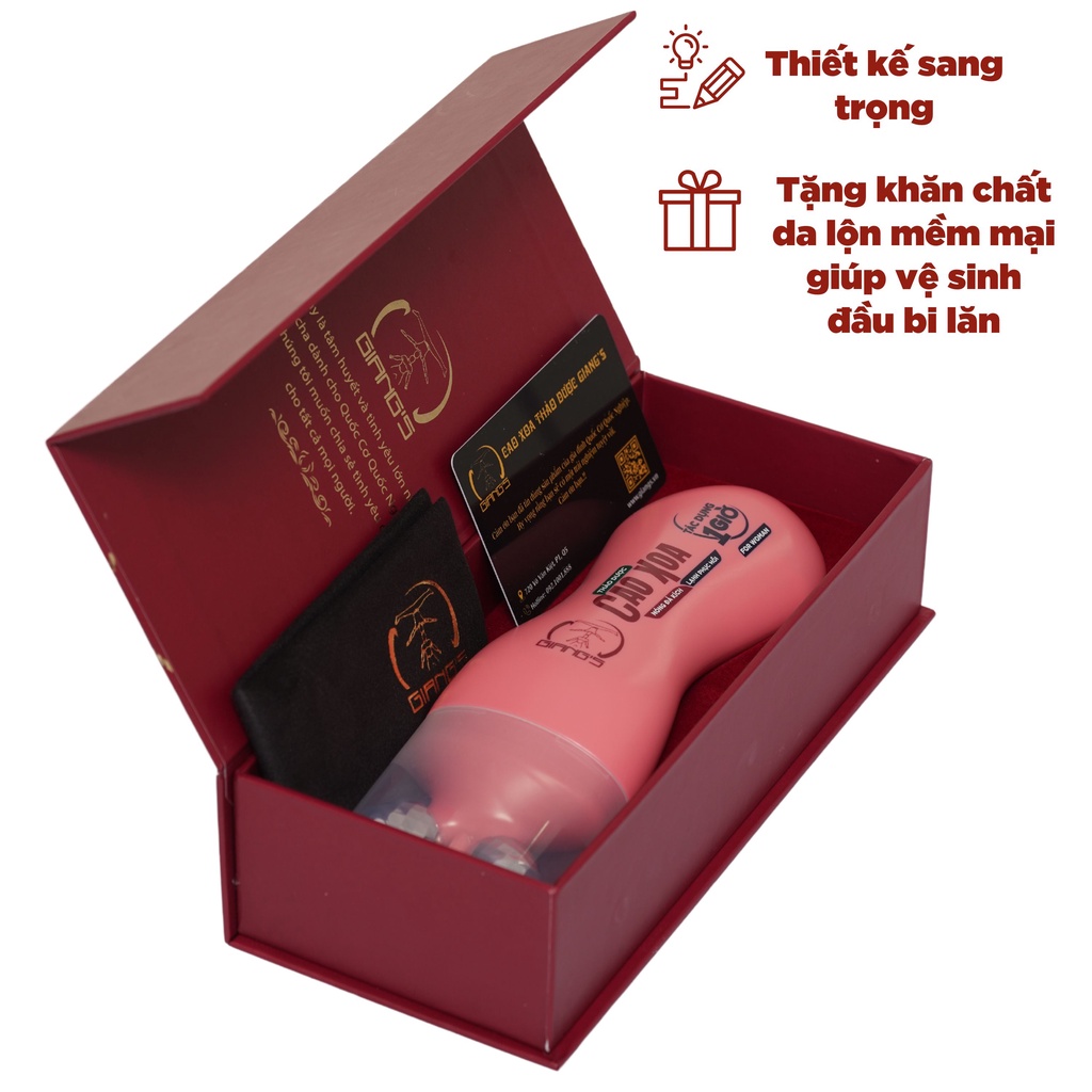 Herbal Gel for woman 150ml - Dầu xoa bóp massage đầu lăn giảm đau nhanh hương dịu nhẹ dành cho nữ