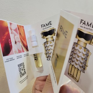 Vial nước hoa nữ Lady million và nam Paco rabanne