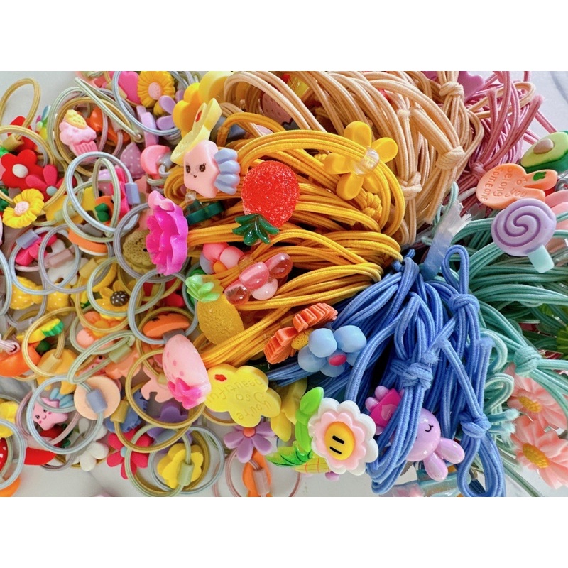 Dây buộc tóc icon hình thú siêu xinh