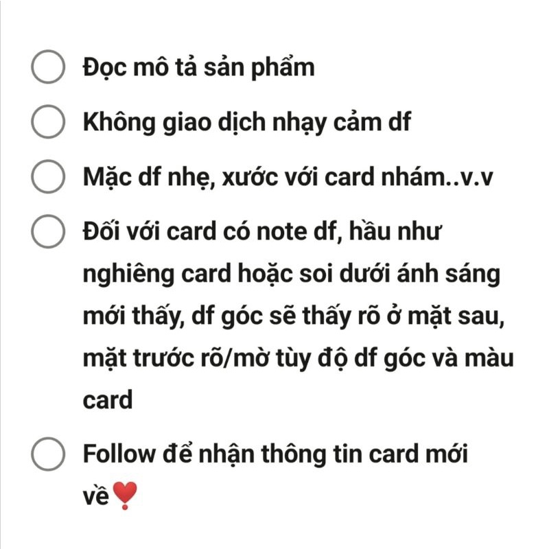 Card Rosé R lệ BLACKPINK album Born Pink official