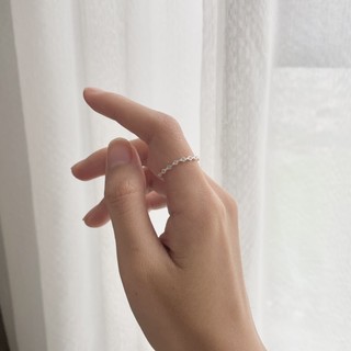 Nhẫn bạc quả trám Choco Jewelry