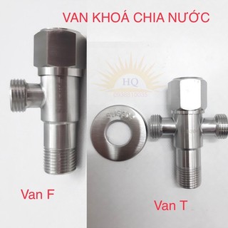 Van giảm áp chia nước, van cầu, van khóa nước inox 304