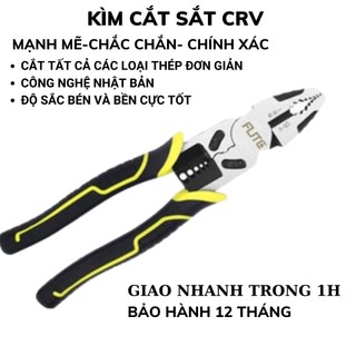 Kìm, kiềm cắt đa năng cộng lực 9inch cắt đứt mọi loại kim loại Ổ khóa, dây xích,  dây đàn pinano công nghệ Nhật Bản