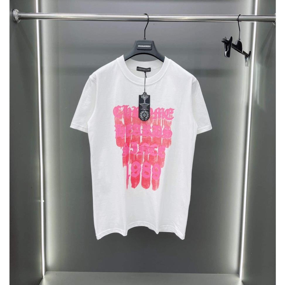 Hang QC HOT Áo Phông Nam Nữ Premium Cotton in Chữ Chrome Hearts 1989 Đen Trắng Hot Trend 2023. a d | BigBuy360 - bigbuy360.vn