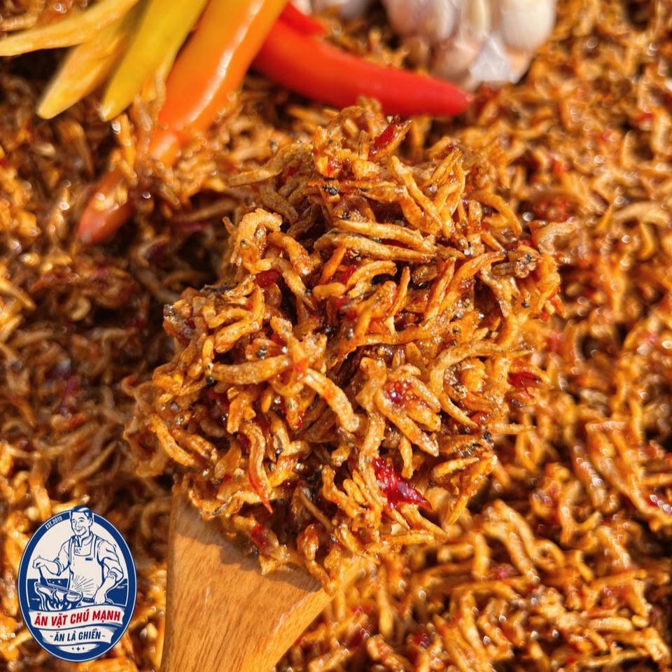 Cá Cơm Sữa Rim Giòn