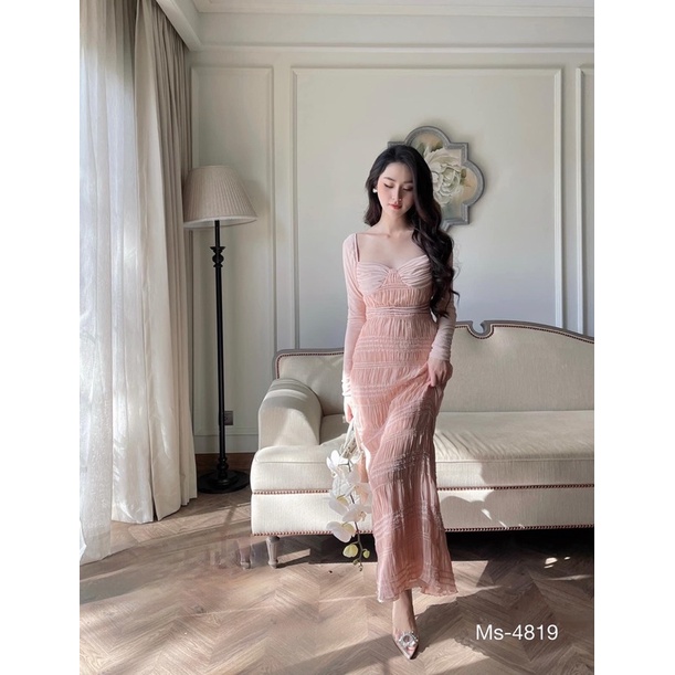 VÁY REN BÈO NHÚM NGỰC