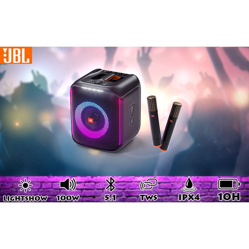 Loa JBL PartyBox Encore 2 mic  HÀNG CHÍNH HÃNG BẢO HÀNH 12 THÁNG