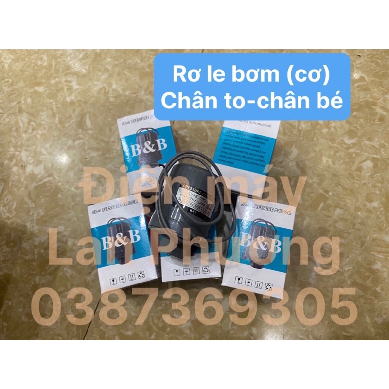 Rơ le tăng áp máy bơm
