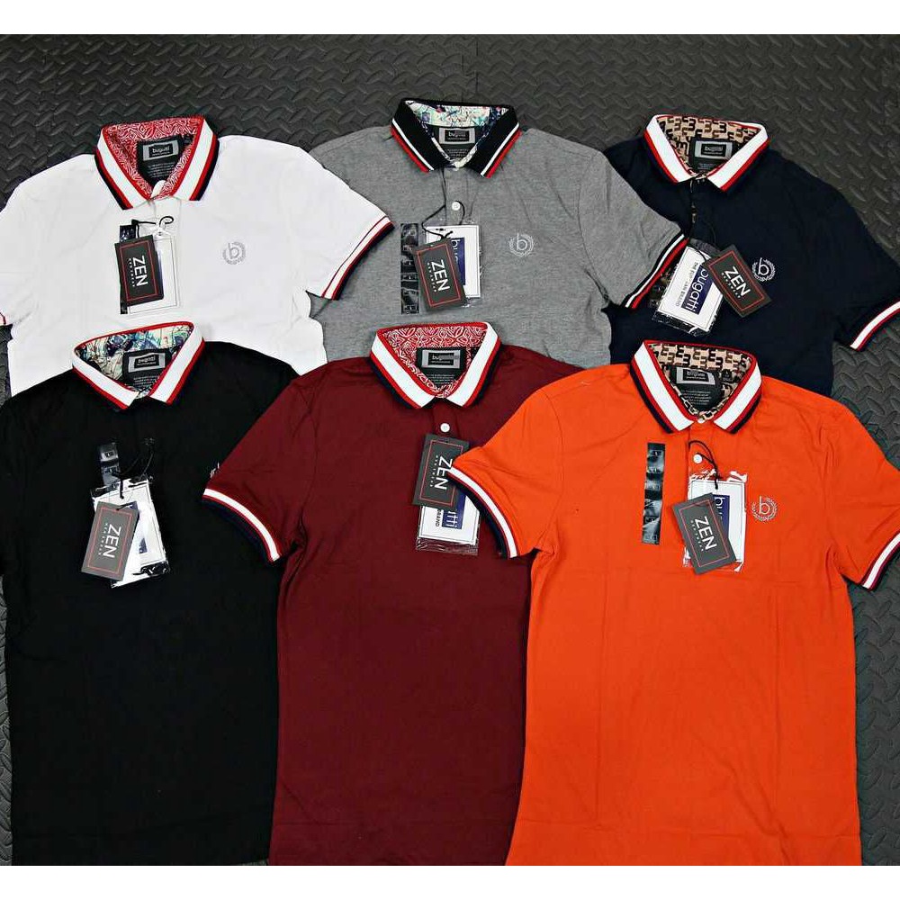 Áo thun cổ Polo Bugati slimfit