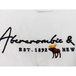 Áo thun Abercrombie White Est 1892