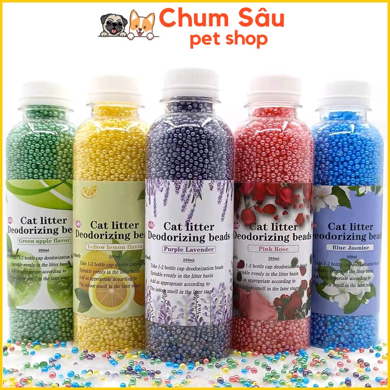Hạt Than Hoạt Tính Khử Mùi Phân Mèo, Mùi Hôi Cát Vệ Sinh Cho Mèo Chó Lưu Hương Thơm