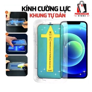 Kính cường lực Tự dán full màn hình dành cho iphone X/ XSMAX/ XR/ 11/ 12/ 13/ 14 PRO/ PLUS/ PROMAX