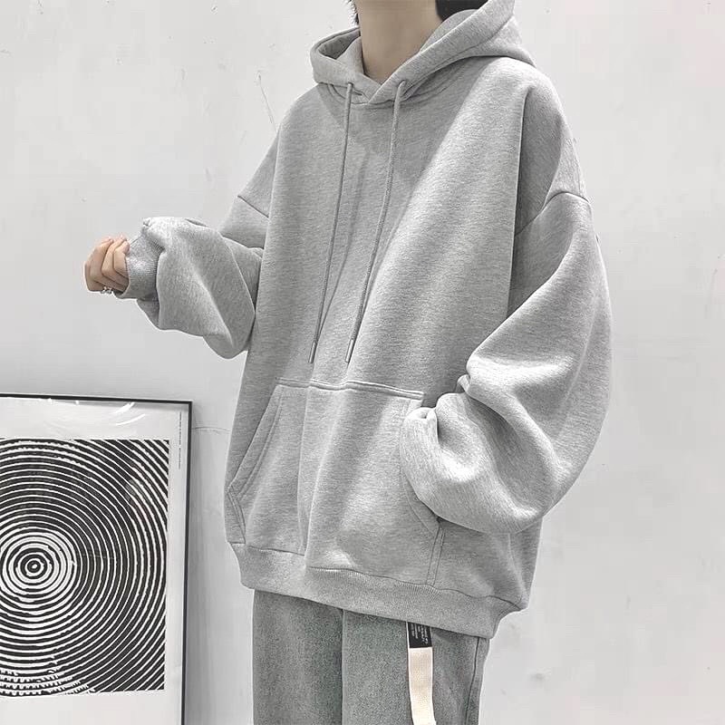 Áo khoác nỉ hoodies KHN3, áo bomber form rộng Oversize Unisex