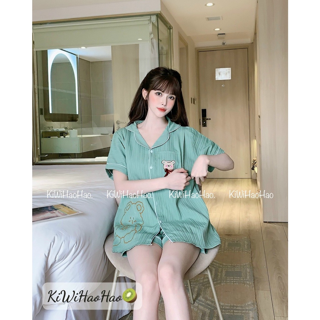 SET BỘ Babydoll đũi nhăn cho mẹ bầu☘️bộ bầu cao cấp siêu mát siêu mềm thiết kế sang chảnh☘️freesize <75kg