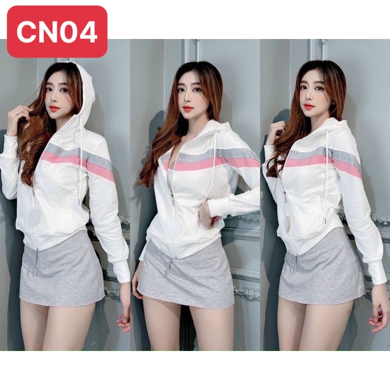 Áo khoác cotton - Áo khoác vải thun chống nắng phối màu đẹp, trẻ trung