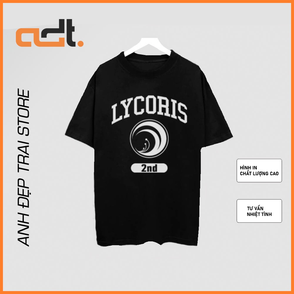 Áo thun Anime Lycoris Recoil Lycoris 2st College độc đẹp cực HOT giá rẻ