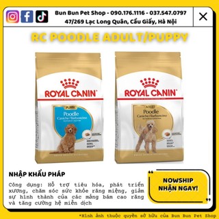(500GR) Hạt khô ROYAL CANIN POODLE Puppy/Adult dành cho chó