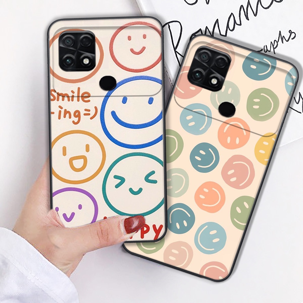 Ốp lưng Xiaomi Poco C40 mặt cười smile thể thao cá tính đẹp/ bền