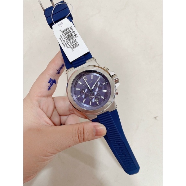 Đồng Hồ Nam Michael Kors Dylan Chronograph , Dây Cao Su , Size 48mm