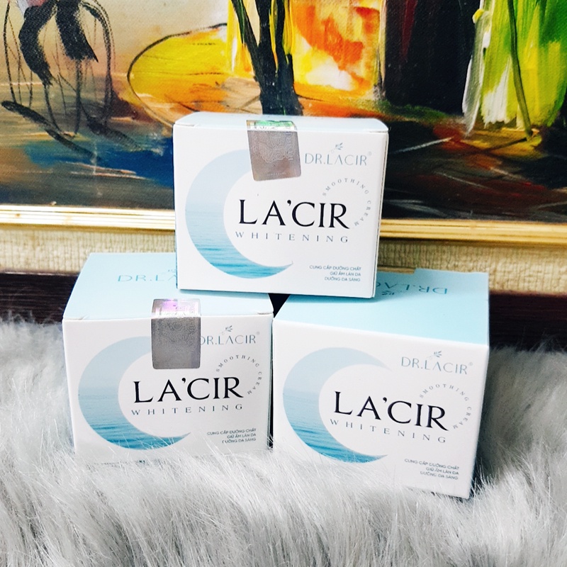 Kem dưỡng da ban đêm LA'CIR WHITENING cấp ẩm cho da thương hiệu Dr.lacir hộp 5gr