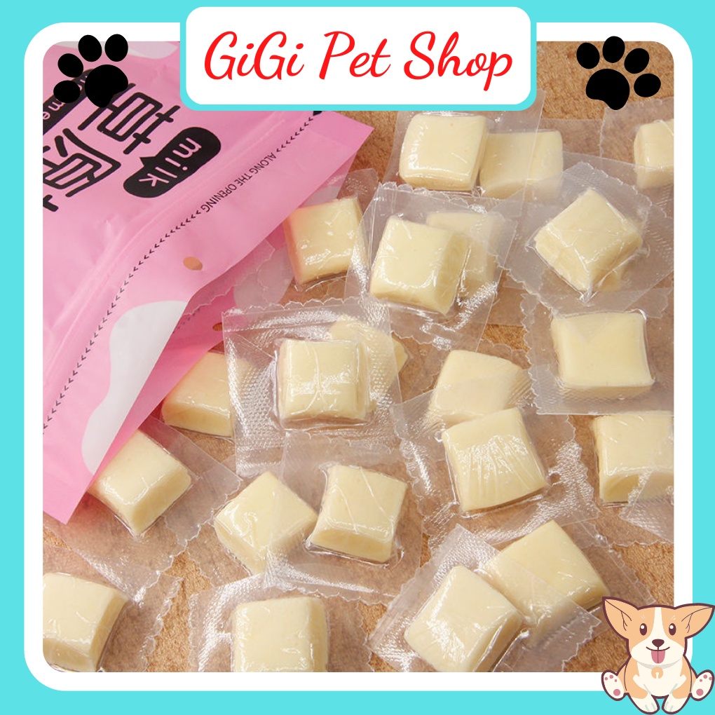 Phô mai Cheese thơm ngon hấp dẫn bổ sung dinh dưỡng sức khoẻ hỗ trợ tiêu hóa cho thú cưng chó mèo - GiGi Pet Shop