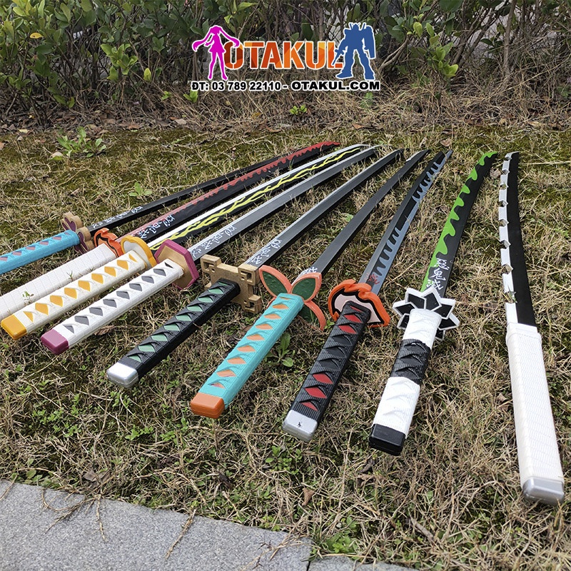 Đạo cụ cosplay Kiếm Foam 1M Các Nhân Vật - Kimetsu No Yaiba