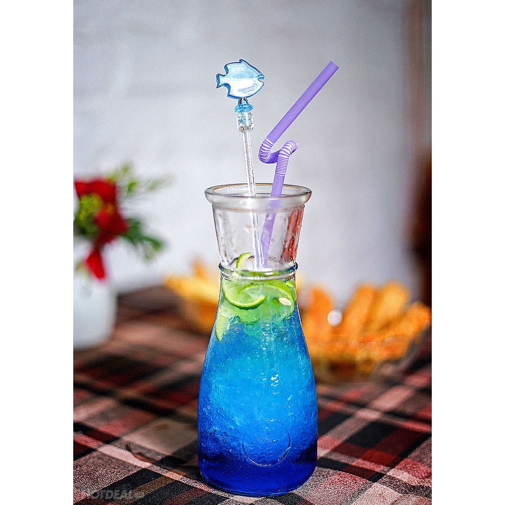 Ly thủy tinh eo đựng nước ép, sinh tố, trà sữa 350ml
