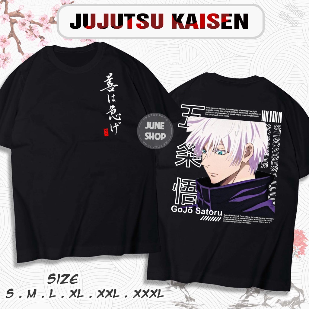 Áo thun Jujutsu Kaisen mẫu mới đang HOT nhất năm - Áo Anime siêu chất, cực độc