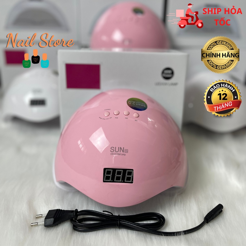 Máy Hơ Gel Sun 5 UV/LED 48W - BẢO HÀNH 12 THÁNG