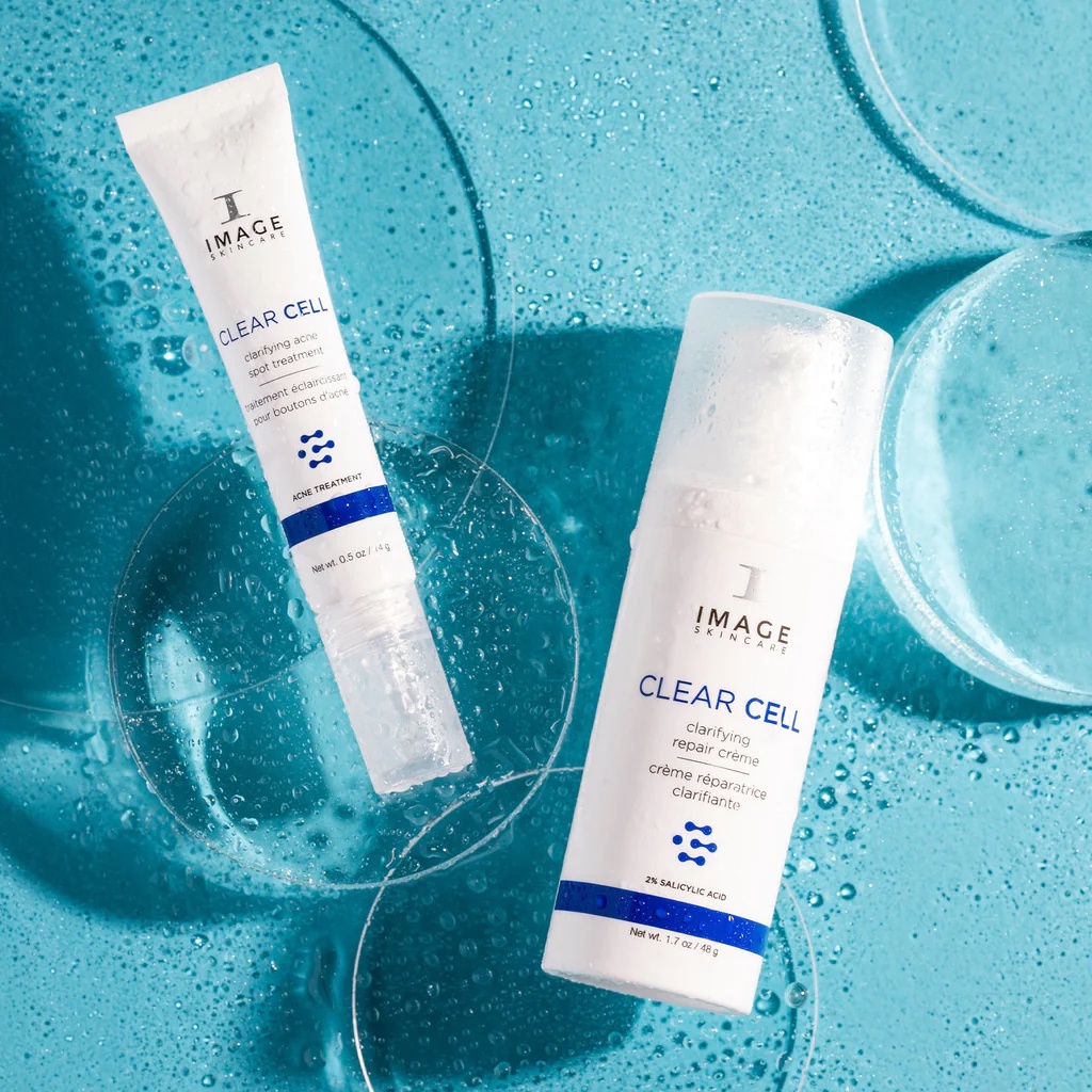 Gel chấm mụn và giảm viêm cấp tốc Image Clear Cell Clarifying Salicylic Blemish Gel 2% Salicylic Acid và Zinc PCA 14g