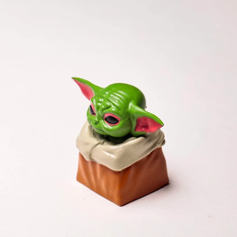 Keycap Baby Yoda , nút phím Star War dành cho bàn phím cơ