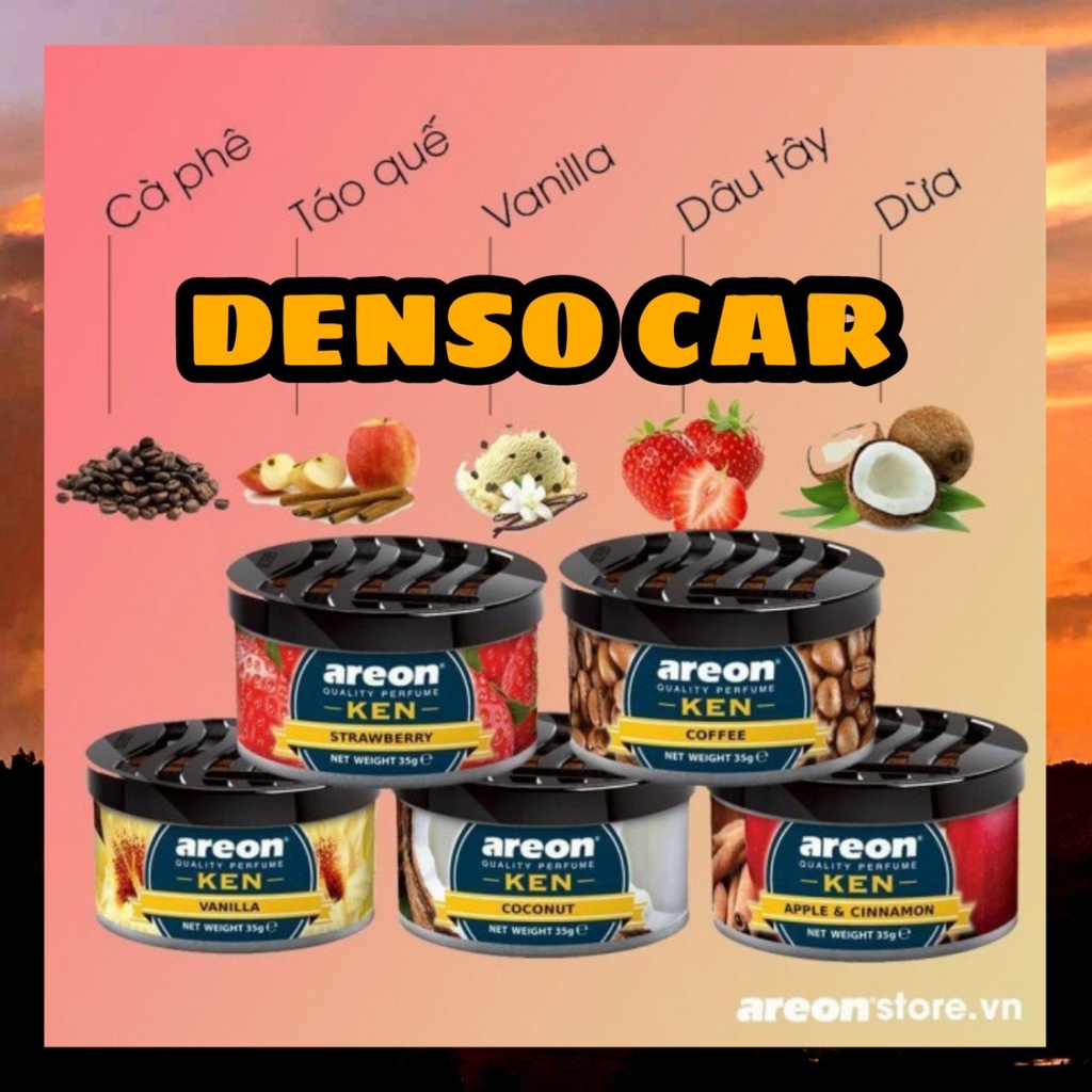 Sáp Thơm Areon - Nước Hoa Ô Tô Areon Khử Mùi Xe Hơi Cao Cấp - Areon Ken Chính Hãng Nhập Khẩu Bulgari