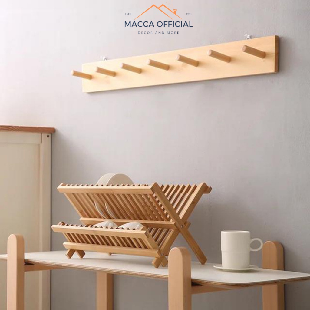 Móc Áo Quần Treo Tường MACCA OFFICIAL