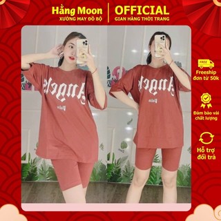 Đồ bộ nữ đồ bộ mặc nhà set bộ nữ bigsize dễ thương đồ mặc nhà đồ ngủ TRUMSI QL06 LỬNG ANGLE