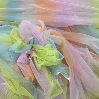 1M LƯỚI OMBRE CẦU VỒNG MÀU NEON