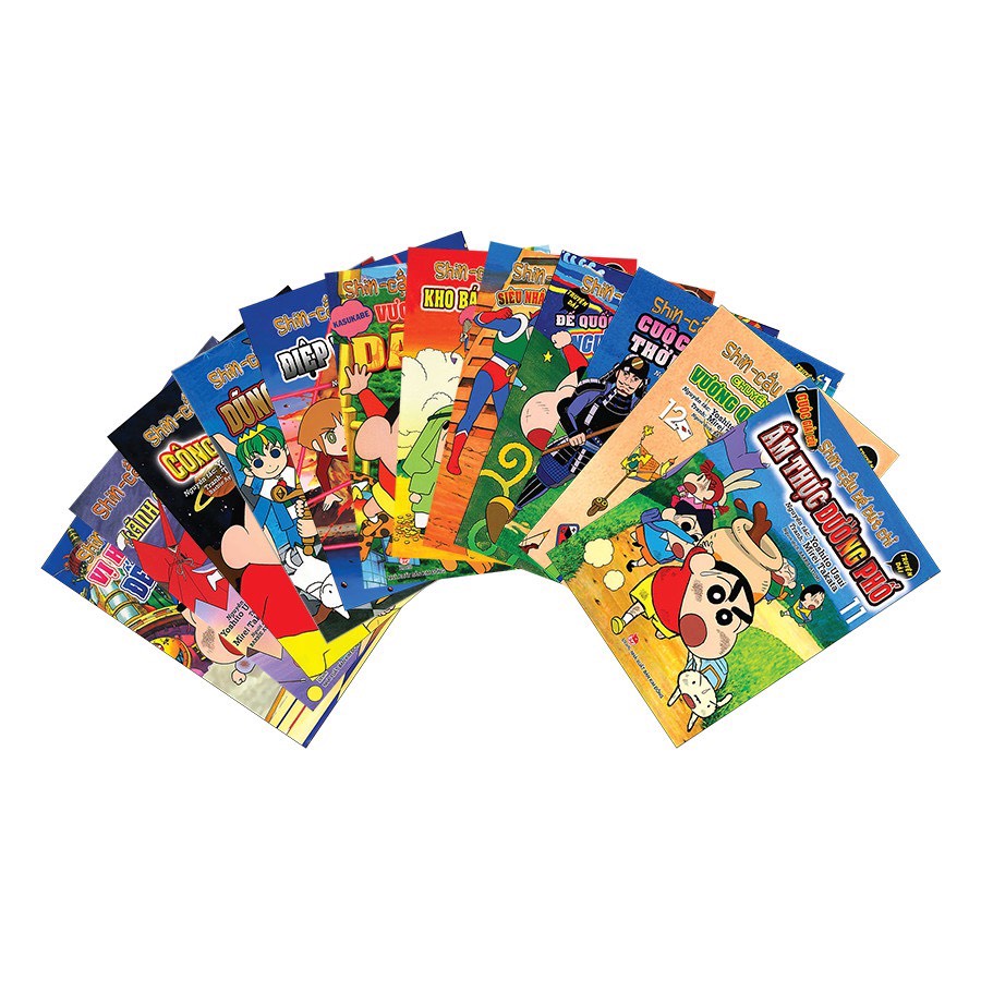 Truyện tranh - Shin cậu bé bút chì - Truyện dài tập 1 - 12