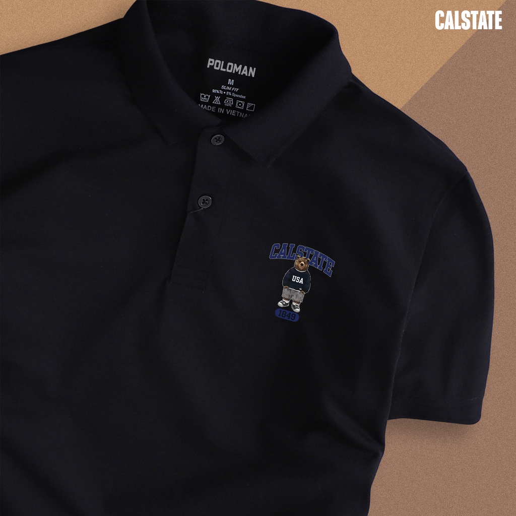 Áo Polo Nam Nữ CALSTATE Cao Cấp Chuẩn Form, Trẻ Trung, Thấm Hút, Thanh Lịch