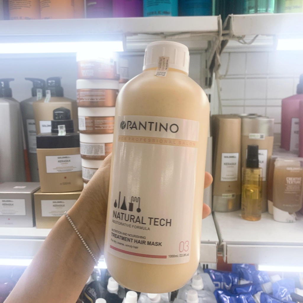 KERATIN TƯƠI PANTINO 03_ HẤP PHỤC HỒI TÓC, CHỐNG LÃO HOÁ 1000ML