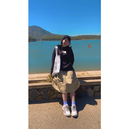 Pass chân váy dài