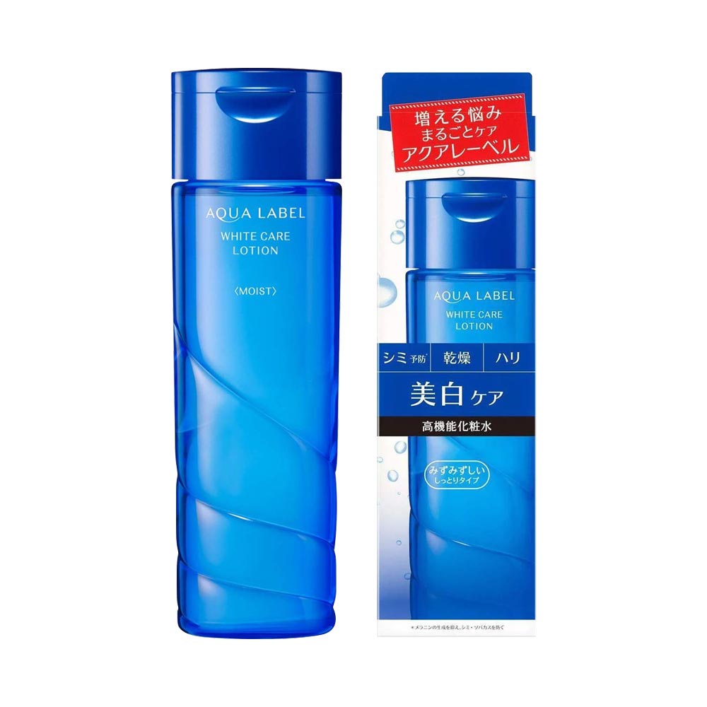 Nước hoa hồng dưỡng trắng da Shiseido Aqualabel White Care Lotion Moist 200ml