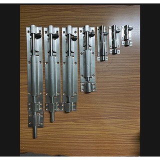 Chốt cửa inox, chốt đứng, chốt gài, chốt ngang, chốt cửa tủ dài 4cm - 25cm